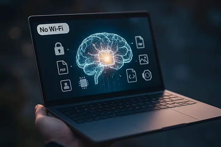 On-device AI on laptop (AIPC)